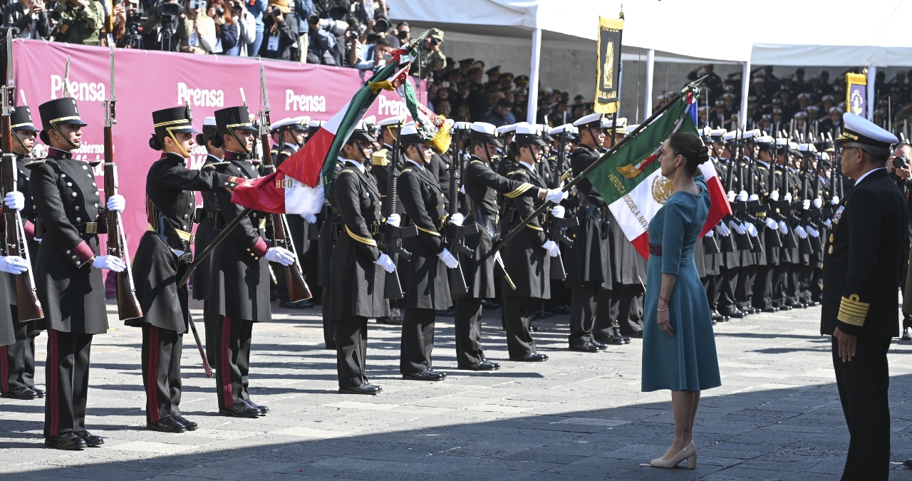 Sheinbaum encabeza el 112 Aniversario de la Marcha de la