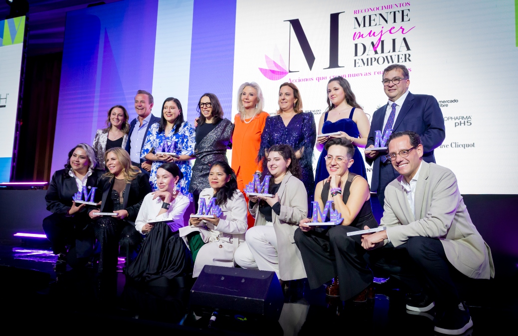 Reconocimientos Mente Mujer Dalia Empower, segundo año destacando iniciativas de equidad de género.