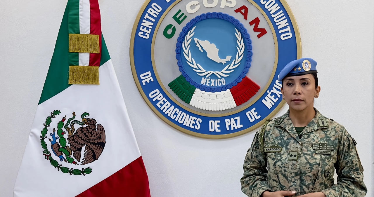 Día Internacional del Personal de Paz de la ONU: María del Rosario Cardoso Reyes, liderazgo femenino en las misiones por la paz