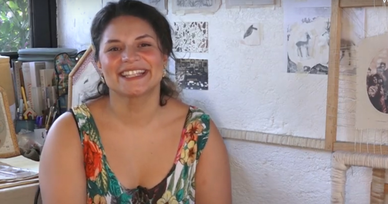 Gimena Romero: la artista textil que pone en alto el bordado mexicano