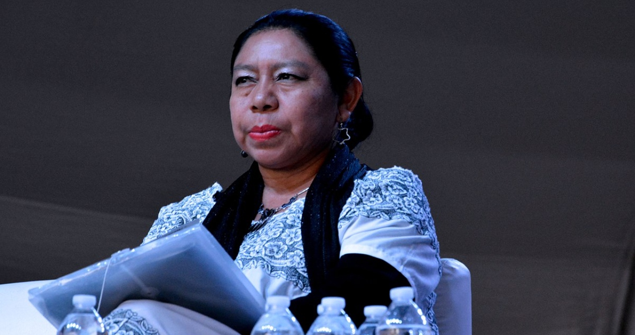Ella es Briceida Cuevas Cob, poetisa maya y fundadora de la Asociación de Escritores en Lenguas Indígenas de México