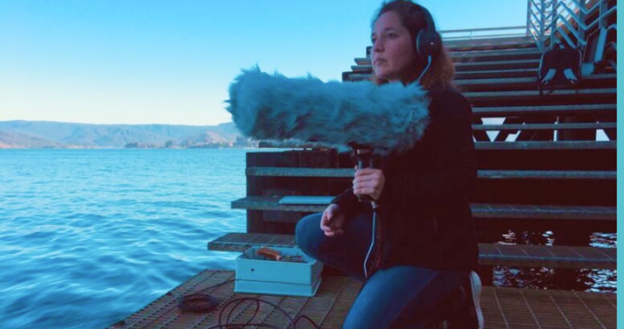 Ella es Marcela Ruiz, fundadora de Acústica Marina, organización que protege la vida en los océanos
