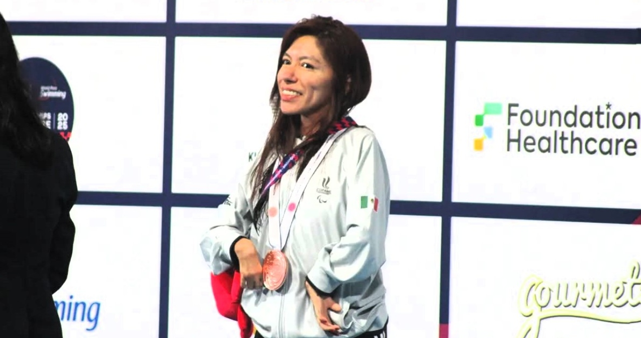Fabiola Ramírez rompe récord de América y se lleva el bronce en el Mundial de Para Natación Singapur 2025