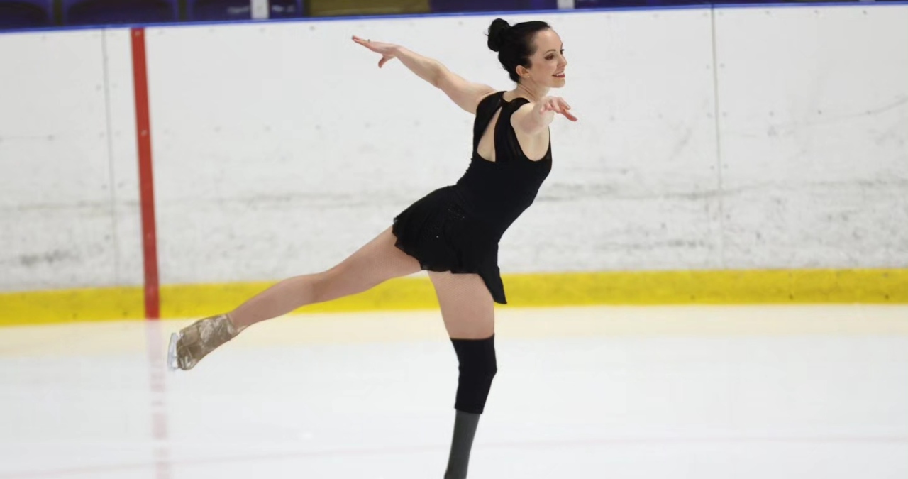 Stefanie Reid: la atleta paralímpica que rompió barreras y empezó a patinar sobre hielo a los 37 años