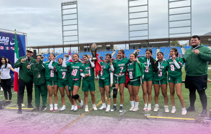 ¡Histórico! México gana el primer NFL Flag Championships Americas femenil 15U