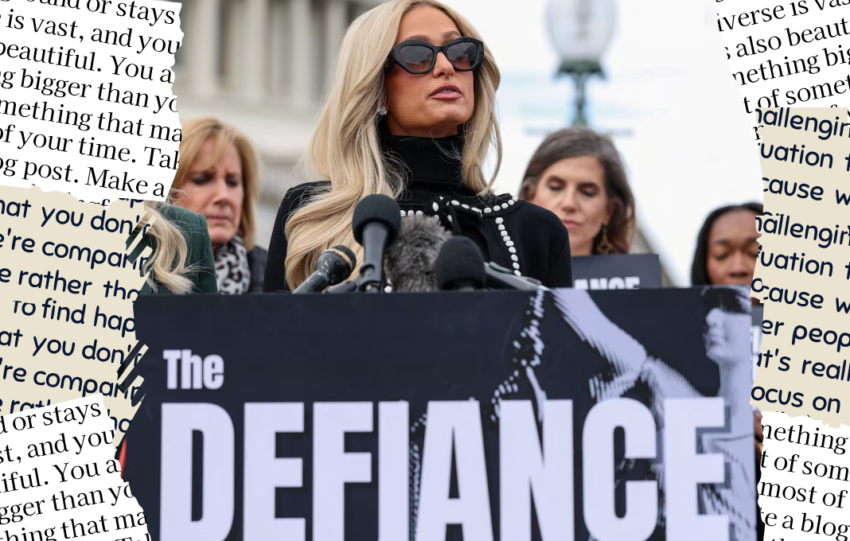 Paris Hilton se une con más mujeres para impulsar la Ley Defiance contra el ‘deepfake’