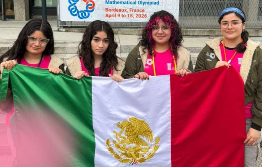 Mujeres haciendo historia: México arrasa con 3 medallas en la Olimpiada Europea Femenil de Matemáticas