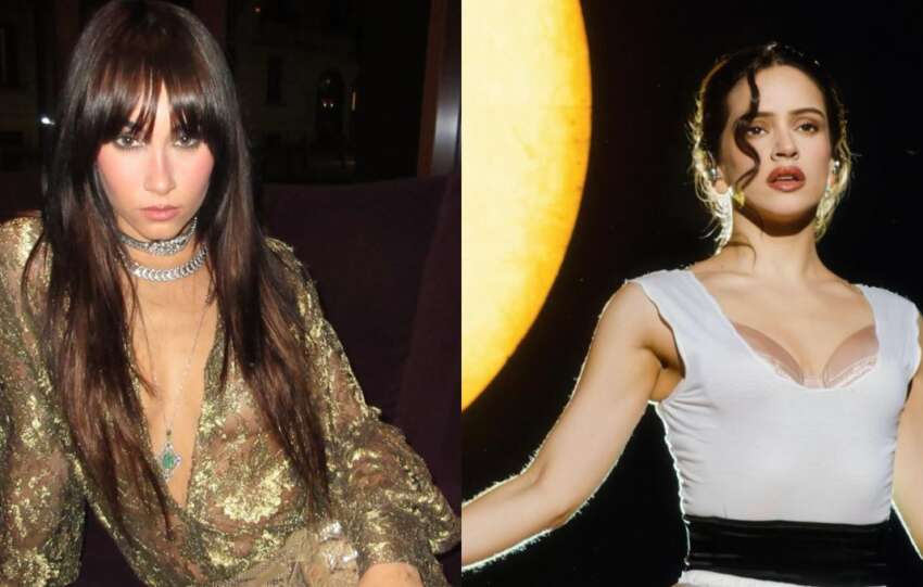 Aitana se confesó con Rosalía sobre Sebastián Yatra