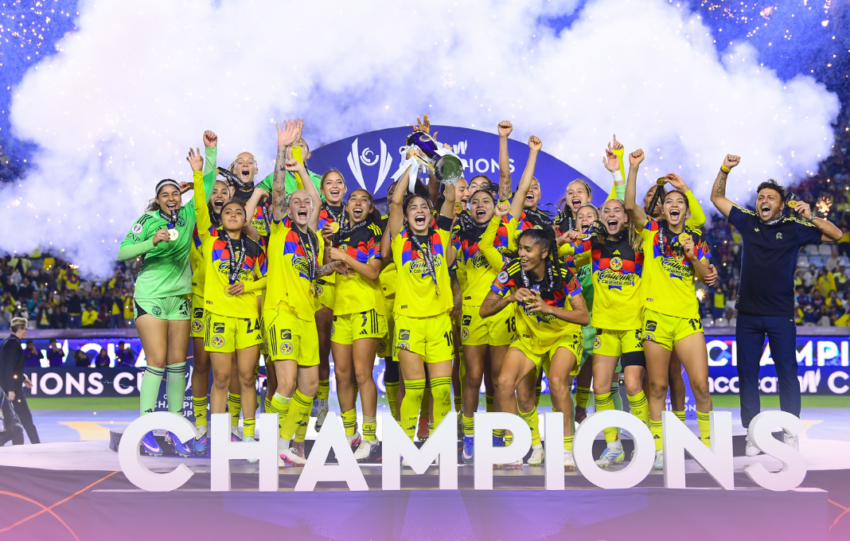 América Femenil gana la Copa de Campeonas W