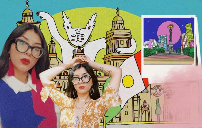 Camila: comenzó a dibujar por su salud mental y terminó encontrando la magia en CDMX 