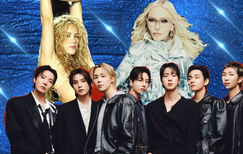 Shakira, Madonna y BTS encabezarán el primer show de medio tiempo en un Mundial
