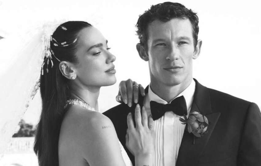 Dua Lipa comparte fotos de su boda