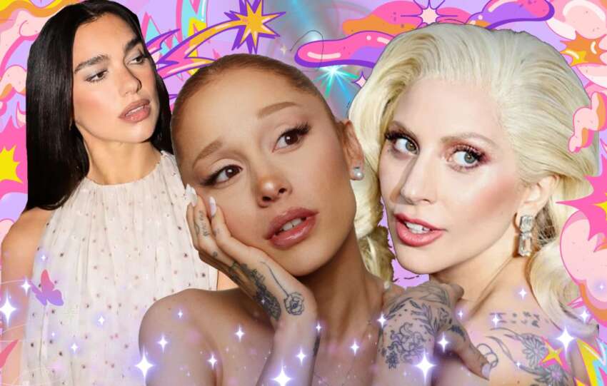 Desde Dua Lipa hasta Lady Gaga, las famosas que creen en la manifestación