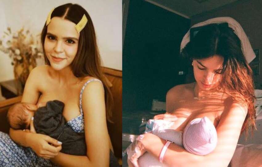 Ellas son las famosas que visibilizan la lactancia materna